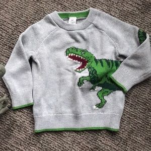 Baby Gap dinosaur sweater 🦖